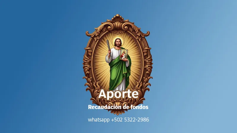 recaudacion de fondos san judas tadeo