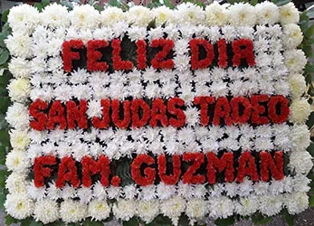flores para san judas tadeo guatemala